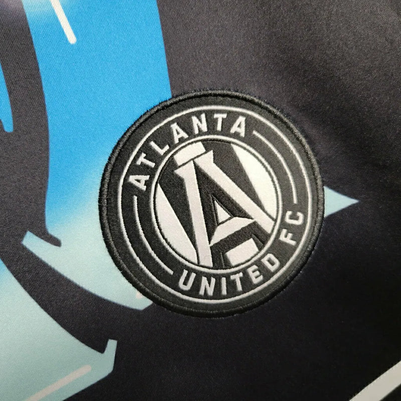 Camisa Atlanta United III 23/24 - Torcedor Adidas Masculina - Preta com detalhes em grafite