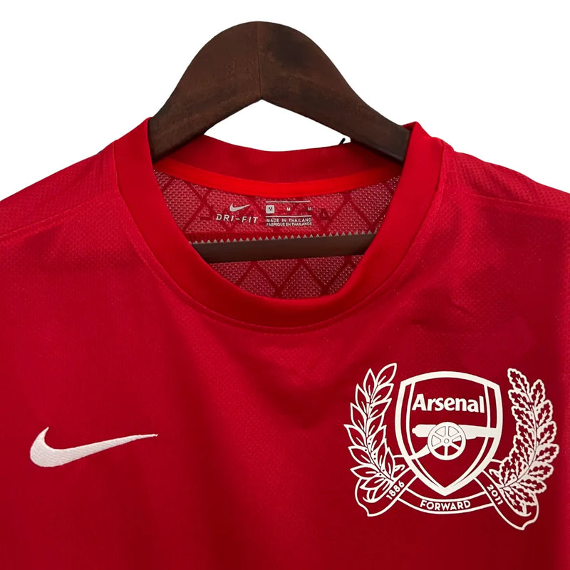 Camisa Arsenal Retrô 2011/2012 Vermelho - Nike