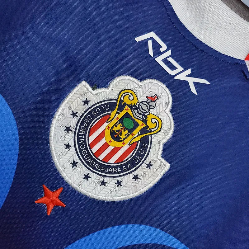 Camisa Chivas Retrô 2006/2007 Azul - Reebok