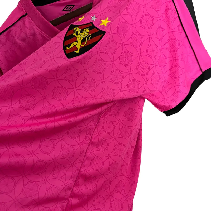 Camisa Sport Recife Edição Especial Pink 23/24 Torcedor Umbro Masculina - Rosa