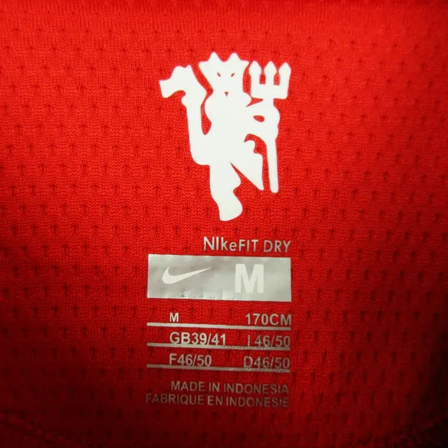 Camisa Manchester United Retrô 2007/2008 Vermelha - Nike