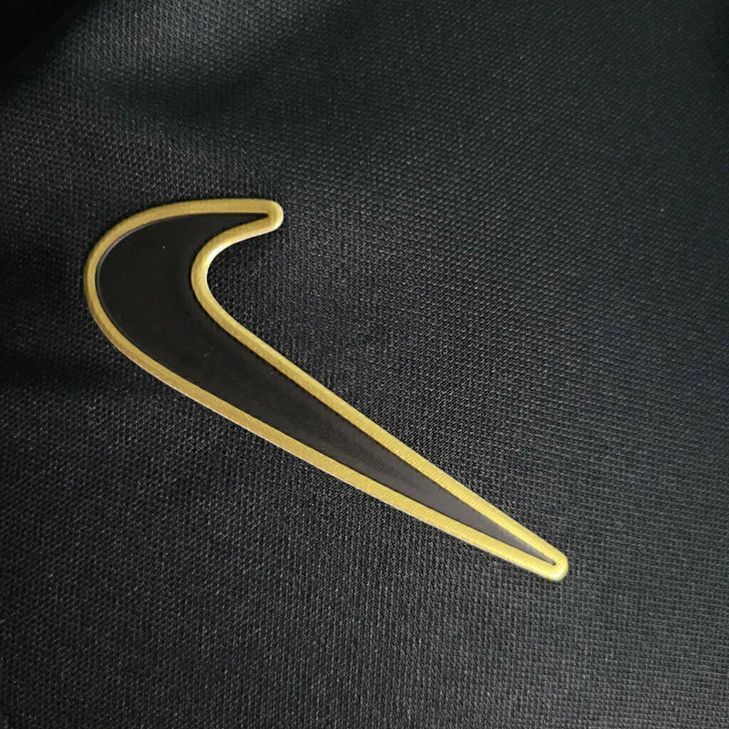 Camisa Olympia Edição Especial aniversario de 120 anos - Jogador Nike Masculina - Preto com detalhes dourado