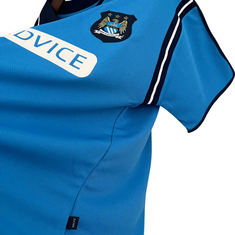 Camisa Manchester City Retrô 2002/03 Azul