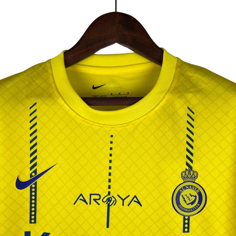 Camisa Al-Nassr I 23/24 - Torcedor Nike Masculina - Amarela