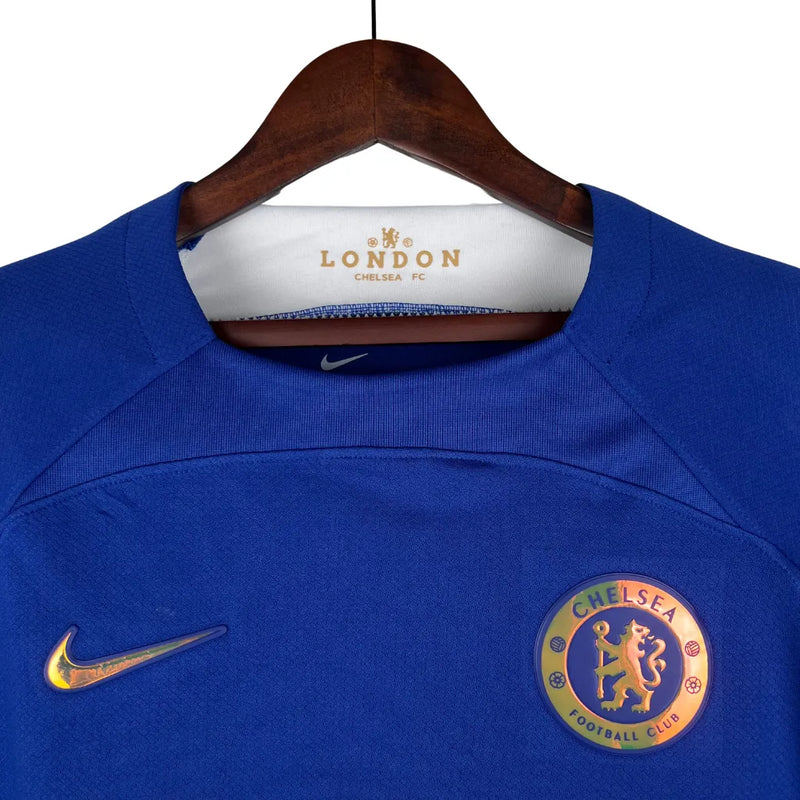 Camisa Chelsea Home 23/24 Torcedor Nike Masculina - Azul