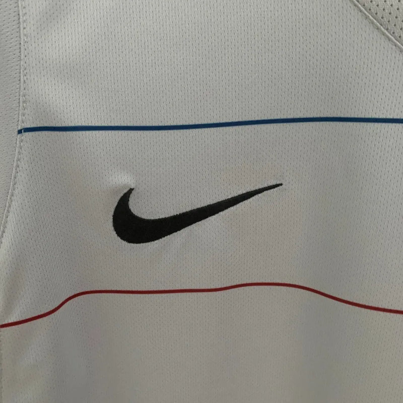 Camisa Retrô Barcelona Away 03/04 Torcedor Nike Masculina - Cinza