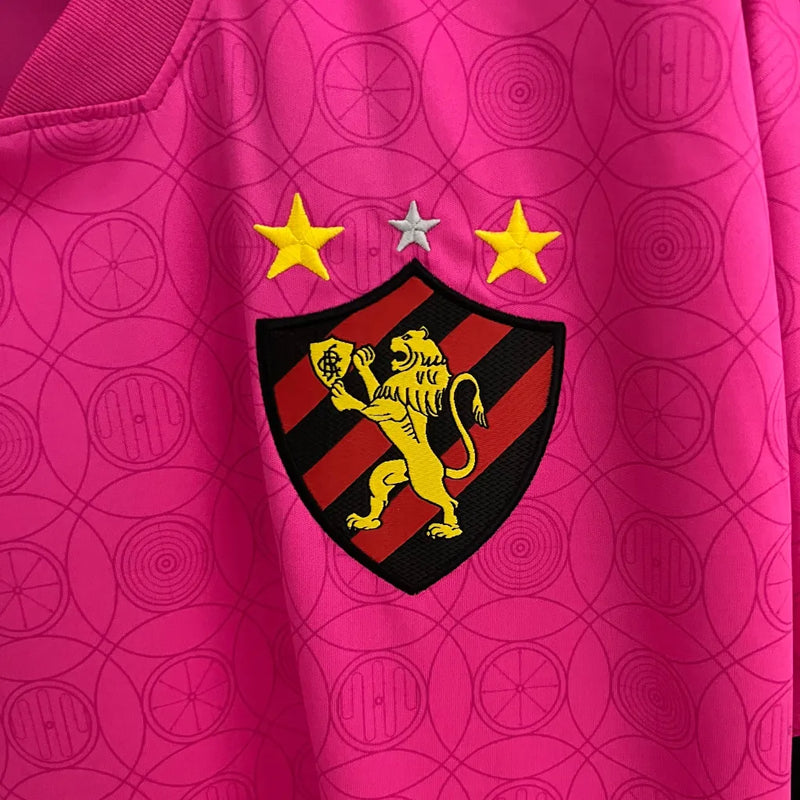 Camisa Sport Recife Edição Especial Pink 23/24 Torcedor Umbro Masculina - Rosa