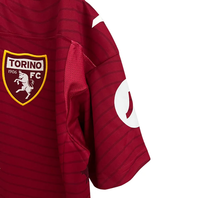 Camisa Torino Home 23/24 - Torcedor Joma Masculina - Vinho