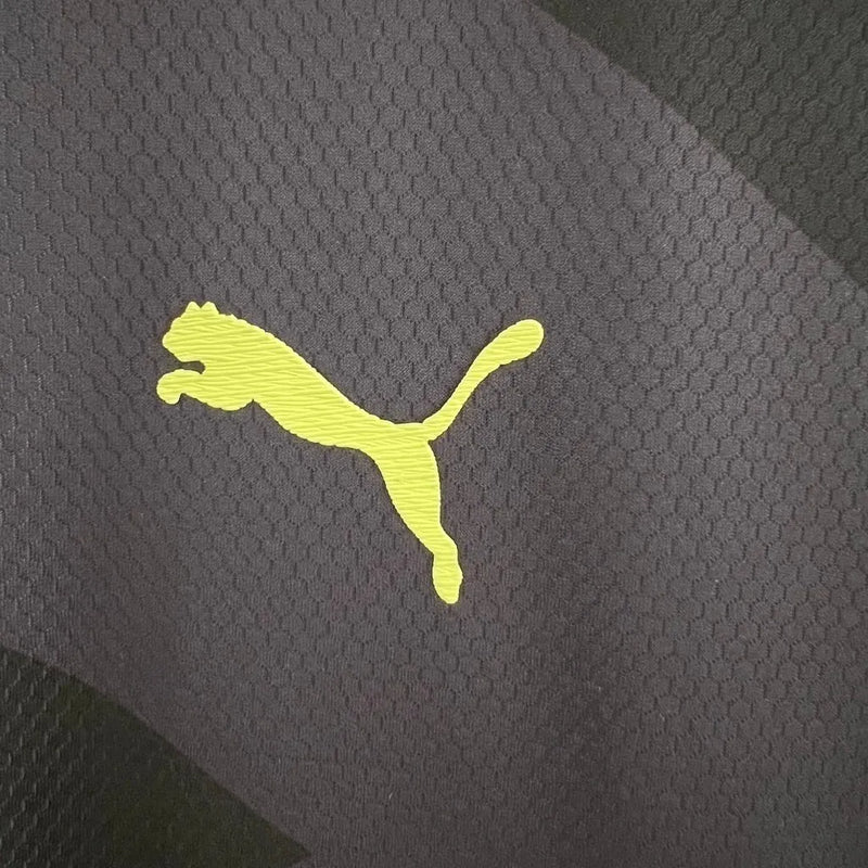 Camisa Club Peñarol Edição Especial 23/24 - Torcedor Puma Masculina - Preta com detalhes em amarelo