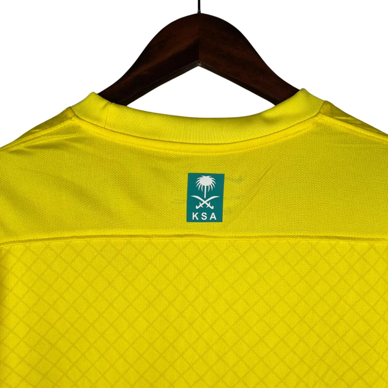 Camisa Al-Nassr I 23/24 - Torcedor Nike Masculina - Amarela