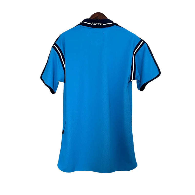 Camisa Manchester City Retrô 2002/03 Azul