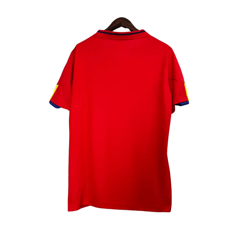 Camisa Retrô Seleção da Espanha 2010 - Adidas Masculina - Vermelha