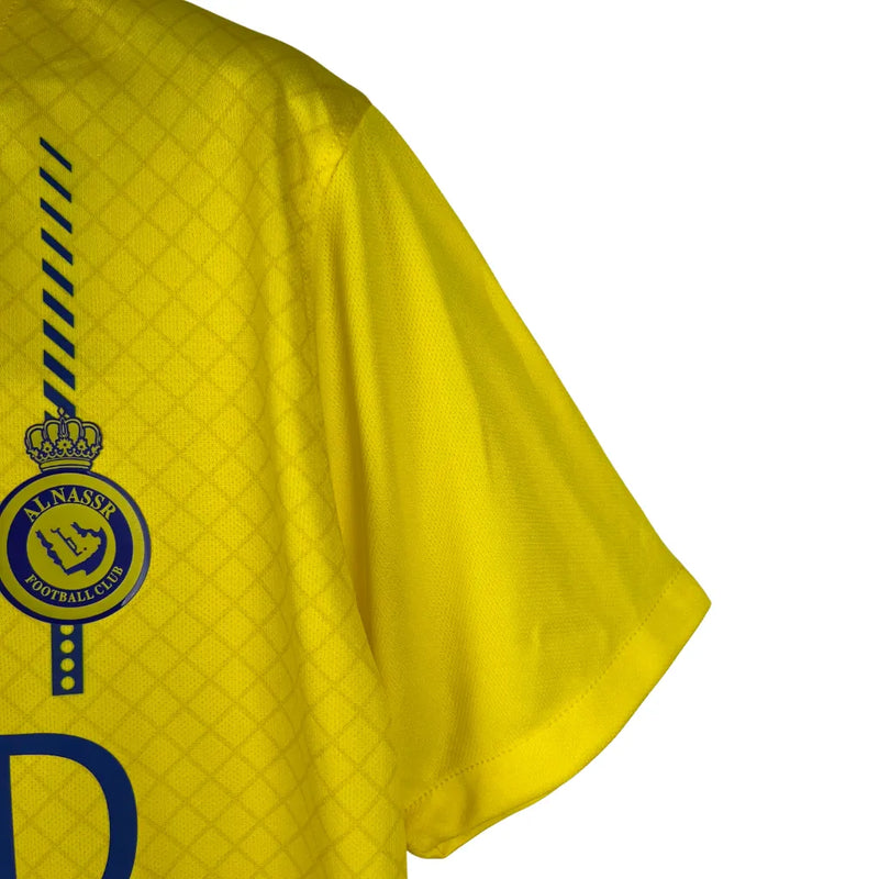 Camisa Al-Nassr I 23/24 - Torcedor Nike Masculina - Amarela