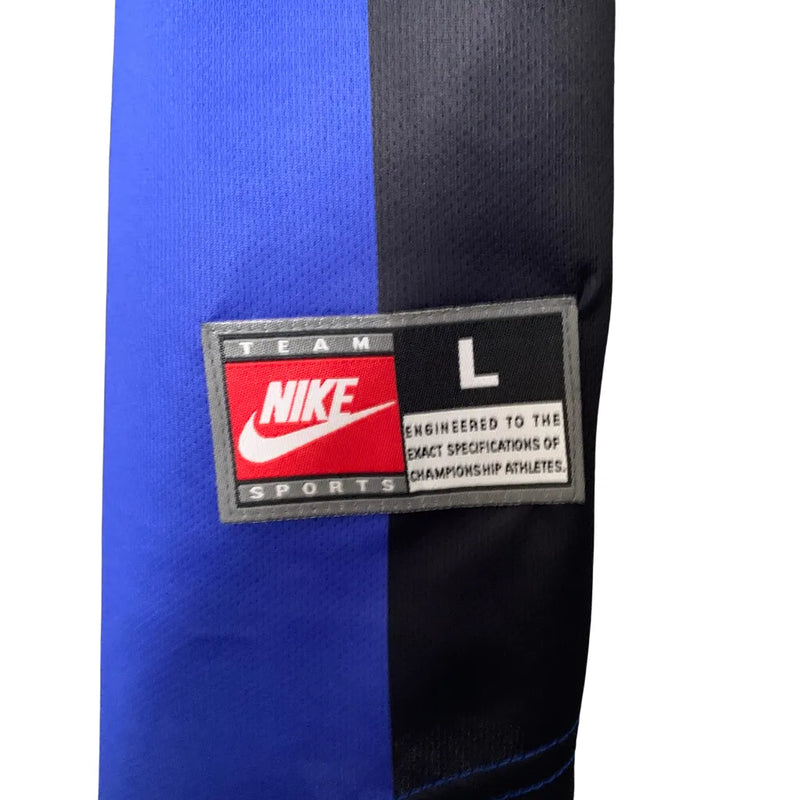 Camisa Retrô Inter de Milão I 1999/2000 - Masculina Nike - Azul e preta