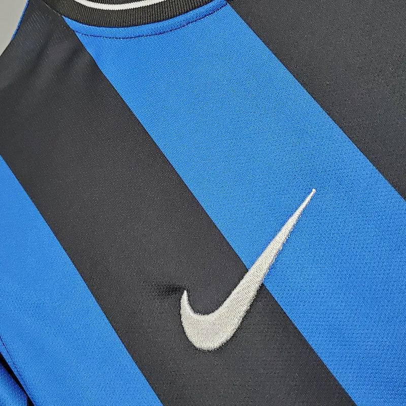 Camisa Retrô Inter de Milão I 2009/2010 - Masculina Nike - Azul e preta