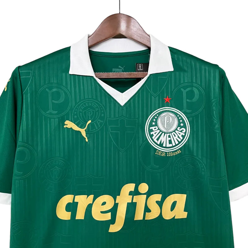 Camisa Palmeiras I 24/25 - Torcedor Puma Masculina - Verde