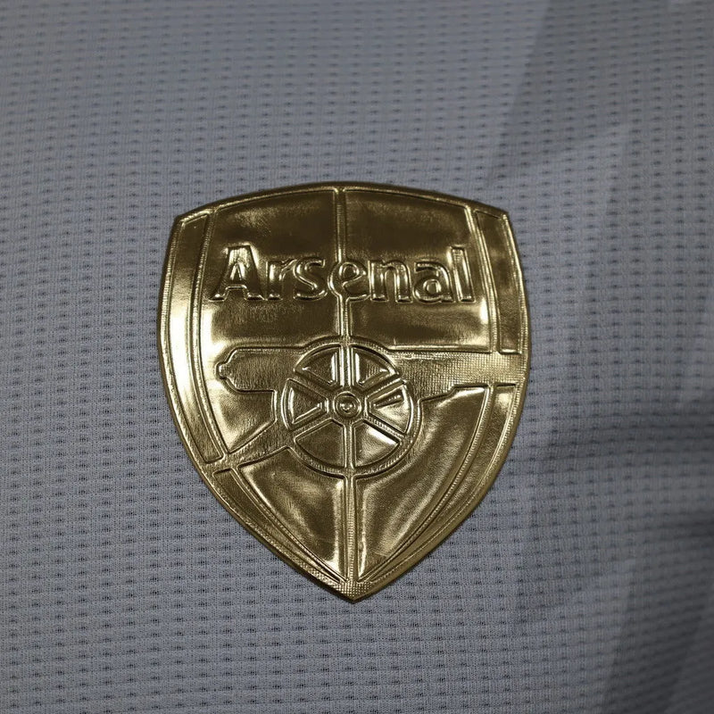 Camisa Arsenal Edição Especial 23/24 - Jogador Adidas Masculina - Branca com detalhes em vermelho e dourado