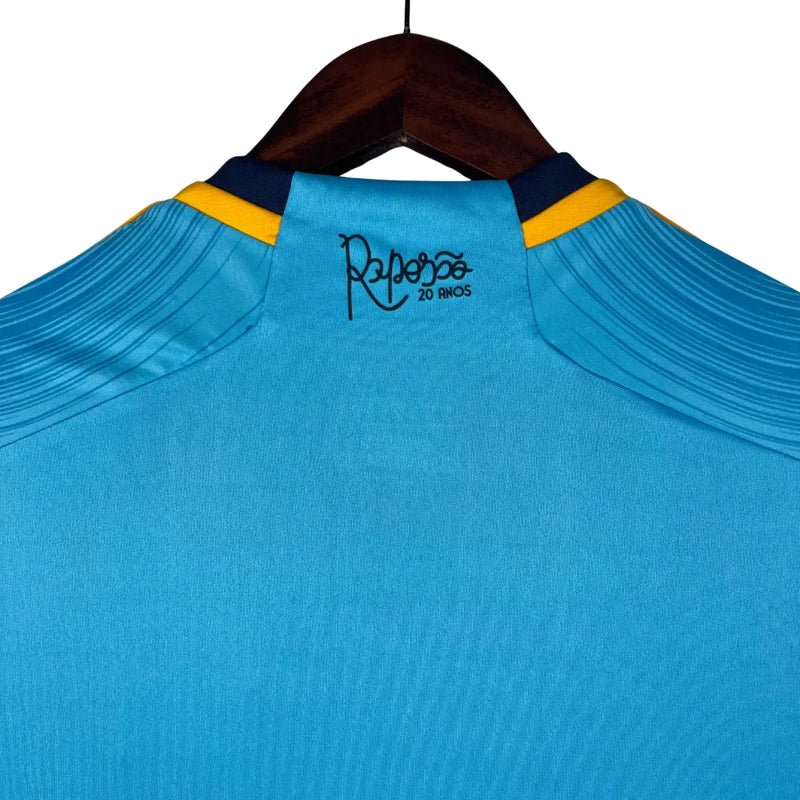 Camisa Cruzeiro III 23/24 Torcedor Masculina - Azul Claro