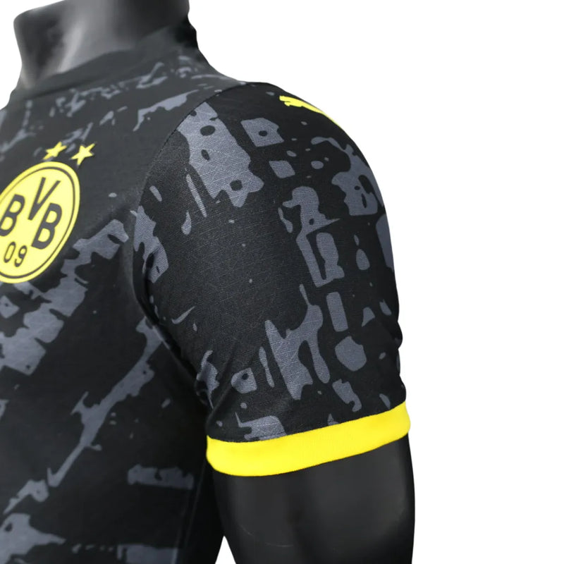 Camisa Borussia Dortmund II 23/24 - Jogador Puma Masculina - Preta