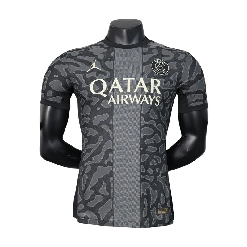 Camisa Paris Saint-Germain III 23/24 - Jogador Nike Masculina - Preta