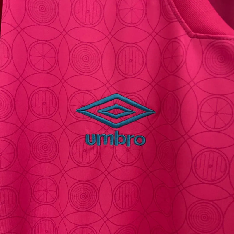 Camisa Grêmio Edição especial Outubro rosa 23/24 - Torcedor Umbro Masculina - Rosa