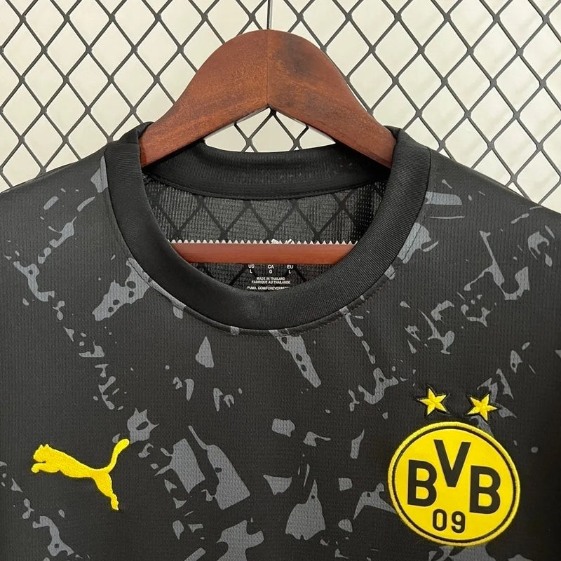 Camisa Borussia Dortmund II 23/24 - Torcedor Puma Masculina - Preta