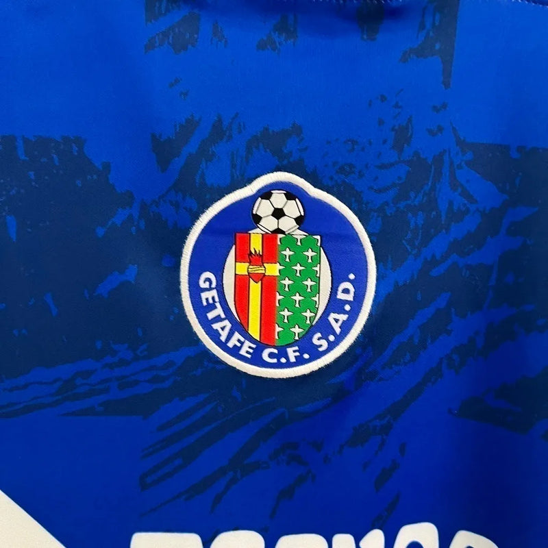 Camisa Getafe I 23/24 - Torcedor Joma Masculina - Azul com detalhes em branco