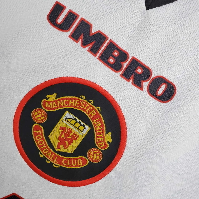 Camisa Manchester United Retrô 1996/1997 Branca - Umbro