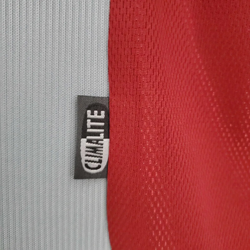 Camisa Retrô Bayern de Munique 1998/1999 - Masculina Adidas - Vermelha e cinza