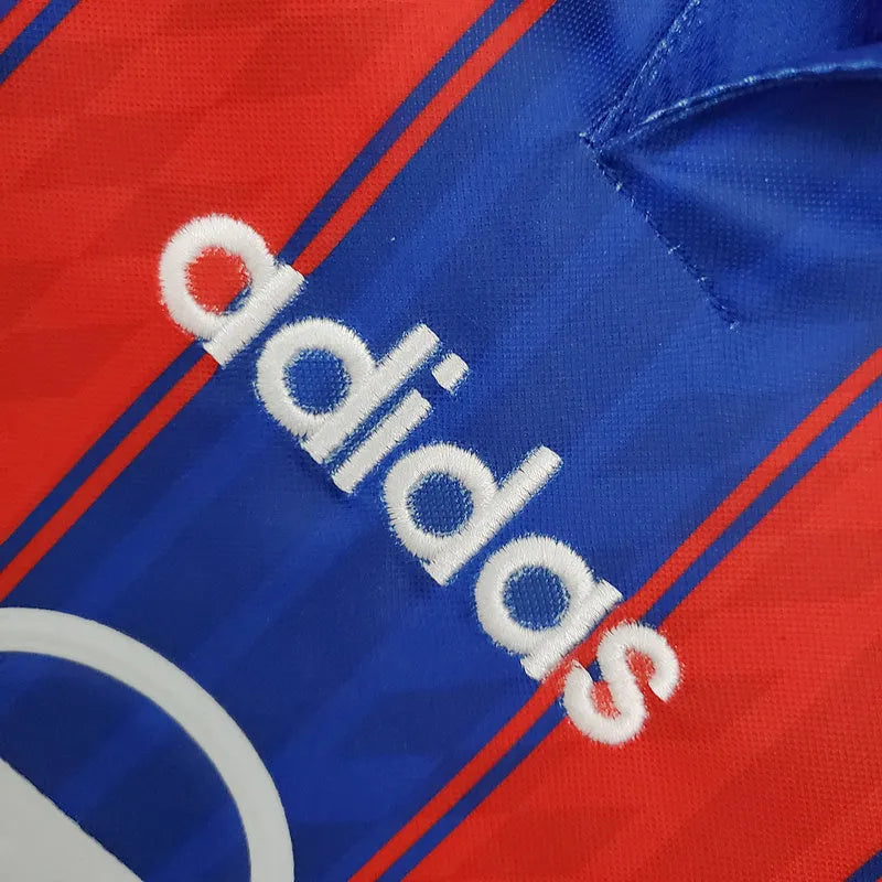 Camisa Retrô Bayern de Munique 1995/1997 - Masculina Adidas - Azul e vermelha