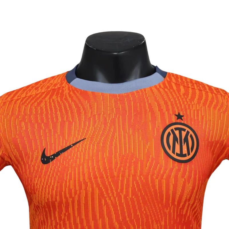 Camisa Inter de Milão III 23/24 - Jogador Nike Masculina - Laranja