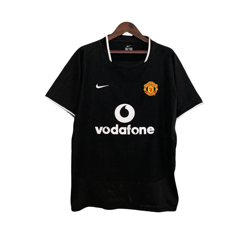 Camisa Manchester United Away Retrô 2003/04 Preta - Nike