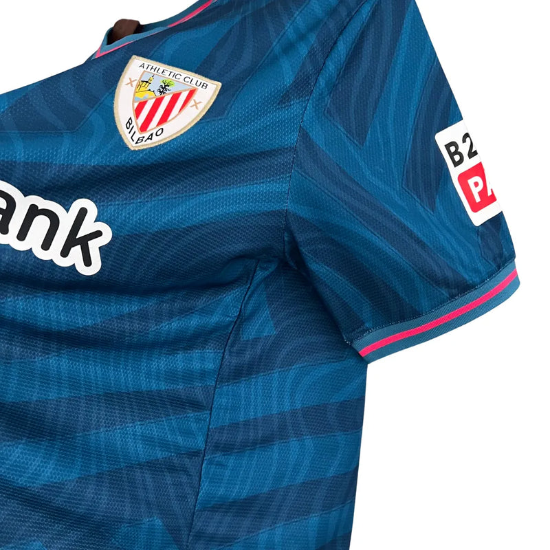 Camisa Athletic Bilbao 125th Anniversary 23/24 - Torcedor Castore Masculina - Azul