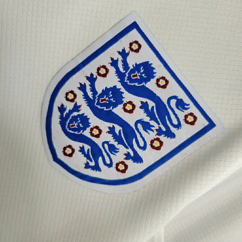 Camisa Inglaterra I 23/24 - Feminina Nike - Branca com detalhes em azul