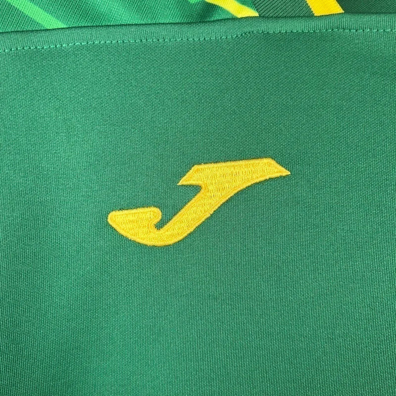 Camisa Norwich II 23/24 - Torcedor Joma Masculina - Verde com detalhes em amarelo