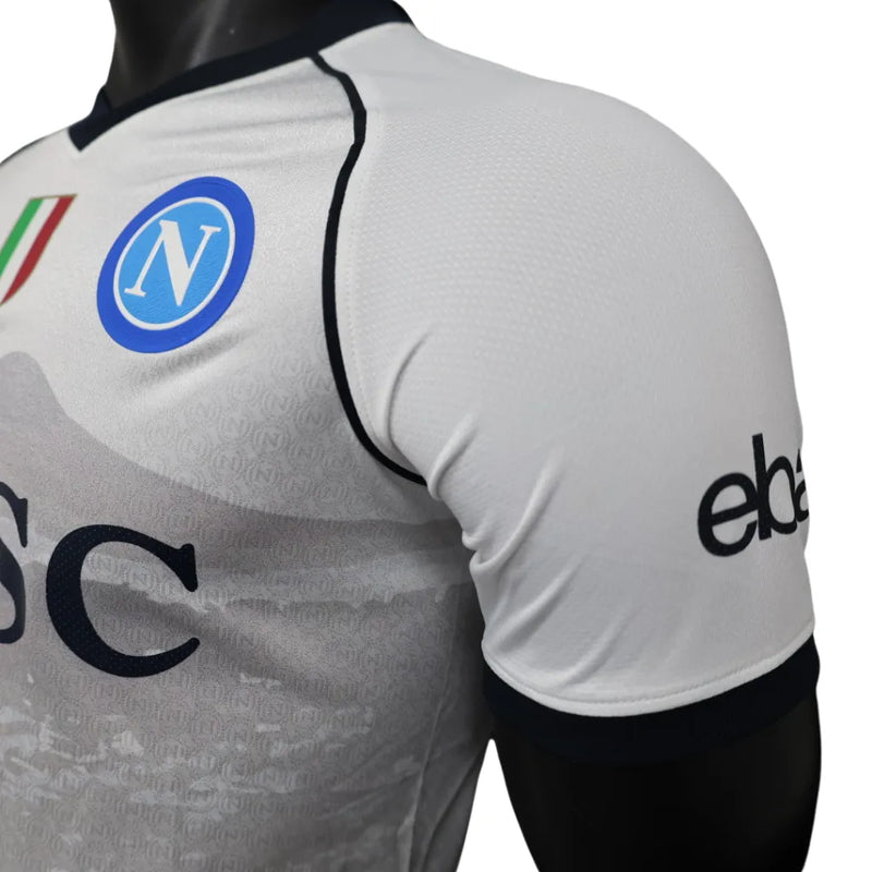 Camisa Napoli II 23/24 - Jogador EA7 Masculina - Branca