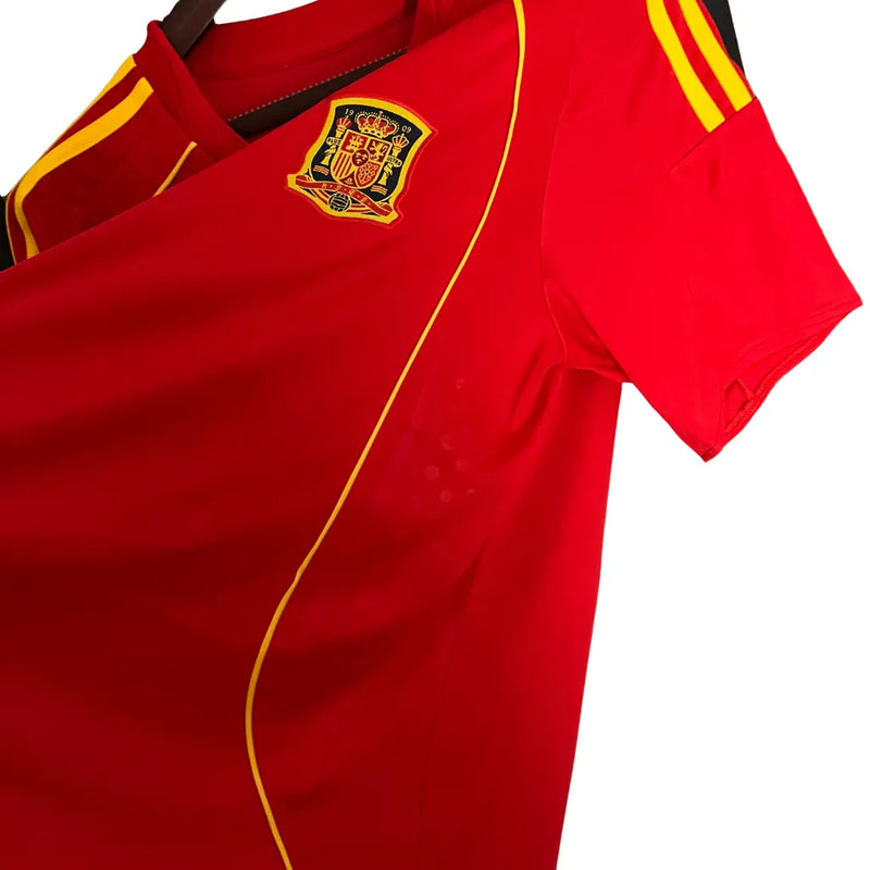 Camisa Retrô Seleção da Espanha 2008 - Adidas Masculina - Vermelha