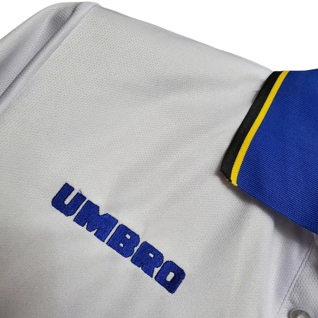 Camisa Retrô Inter de Milão II 1997/1998 - Masculina Umbro - Branca e azul