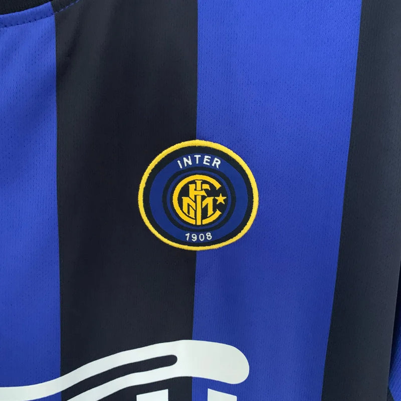 Camisa Retrô Inter de Milão I 1999/2000 - Masculina Nike - Azul e preta