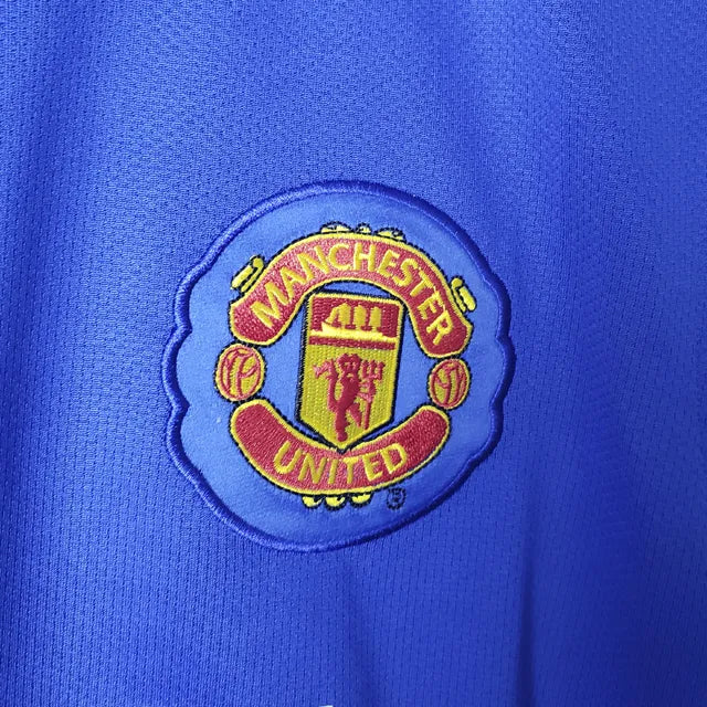 Camisa Manchester United Retrô 2007/2008 Azul - Nike