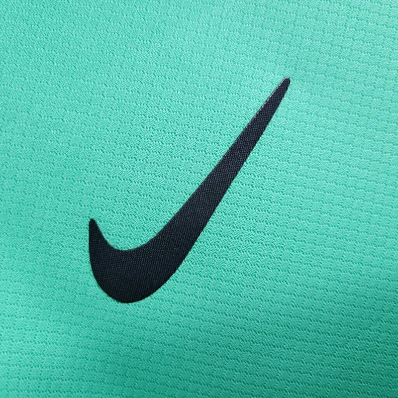 Camisa Atlético de Madrid II 23/24 - Torcedor Nike Masculina - Verde com detalhes em Preto