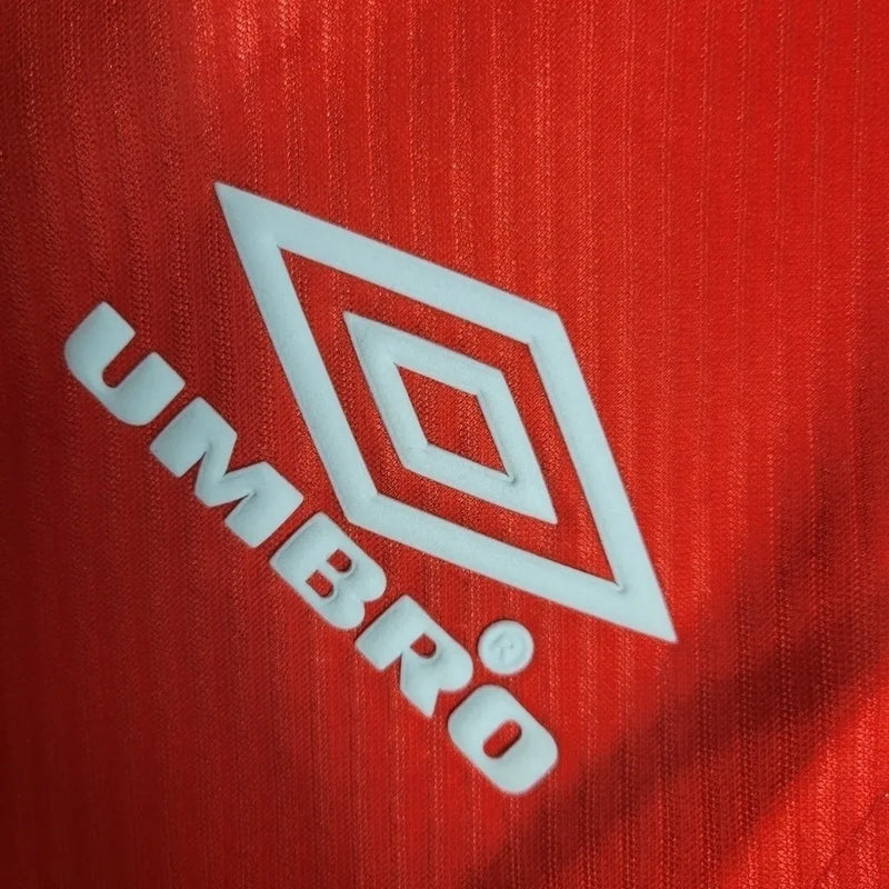 Camisa Retrô Flamengo II 1994 - Umbro Masculina - Vermelha e preta