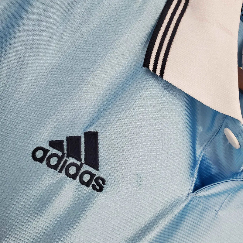 Camisa Marseille Retrô 1998/1999 Azul - Adidas