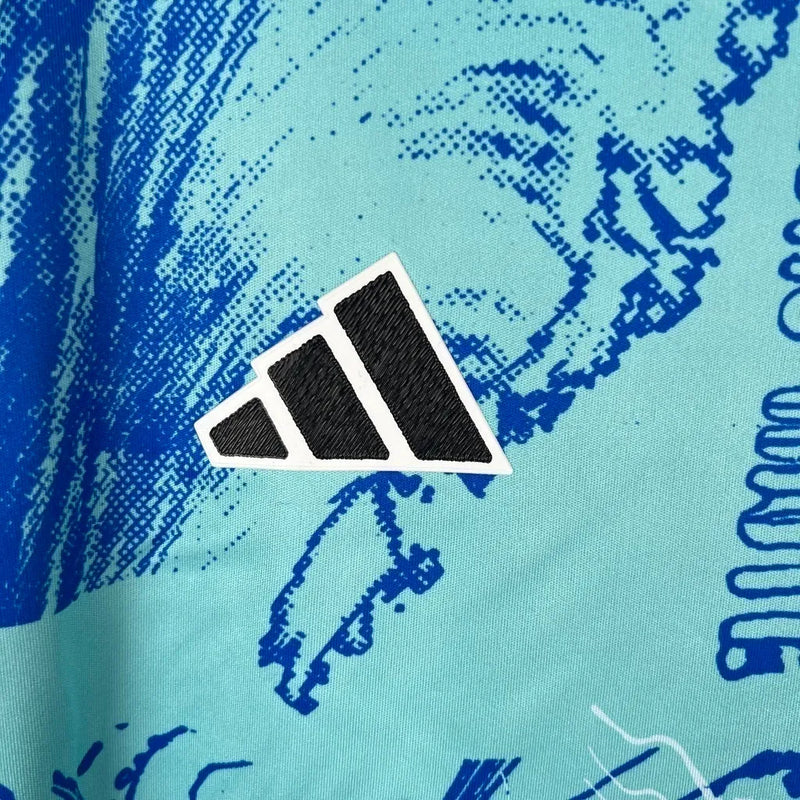 Camisa Inter Miami Edição Especial 23/24 - Torcedor Adidas Masculinas - Verde com detalhes em azul