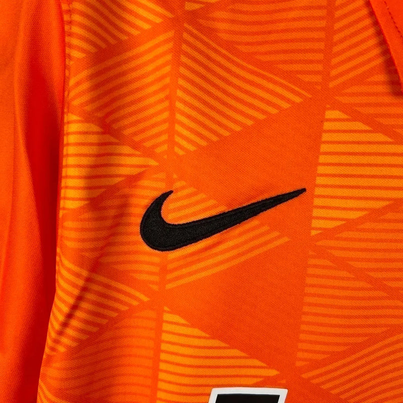 Camisa AFC Richmond II 23/24 - Torcedor Nike Masculina - Laranja com detalhes em branco e preto