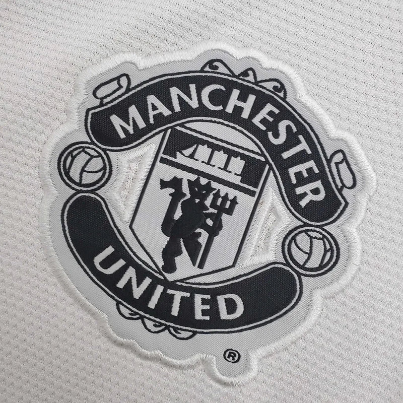 Camisa Manchester United Retrô 2013/2014 Branca - Nike