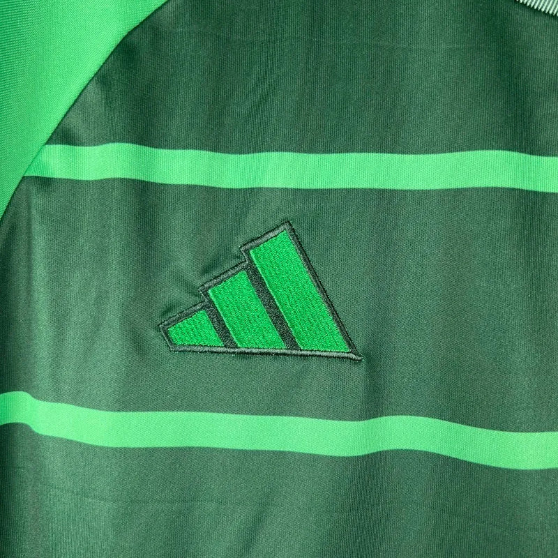 Camisa Burgos III 23/24 - Torcedor Adidas Masculinas - Verde com detalhes em branco