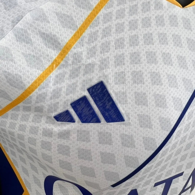 Camisa Boca Juniors Edição Especial 23/24 - Jogador Adidas Masculina - Branca com detalhes em azul e amarelo