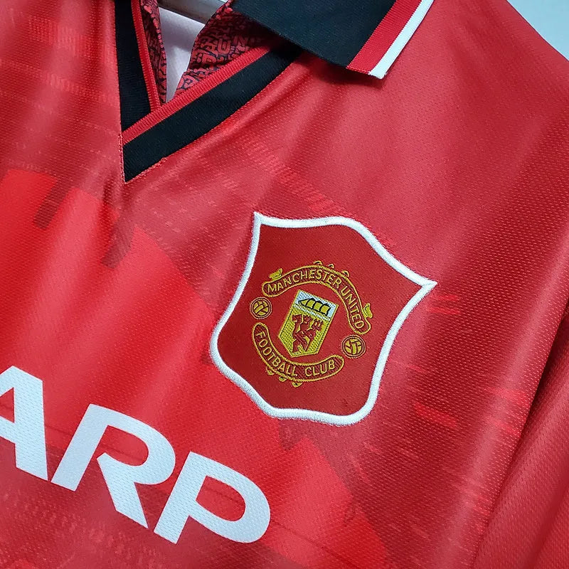 Camisa Manchester United Retrô 1994/1996 Vermelha - Umbro