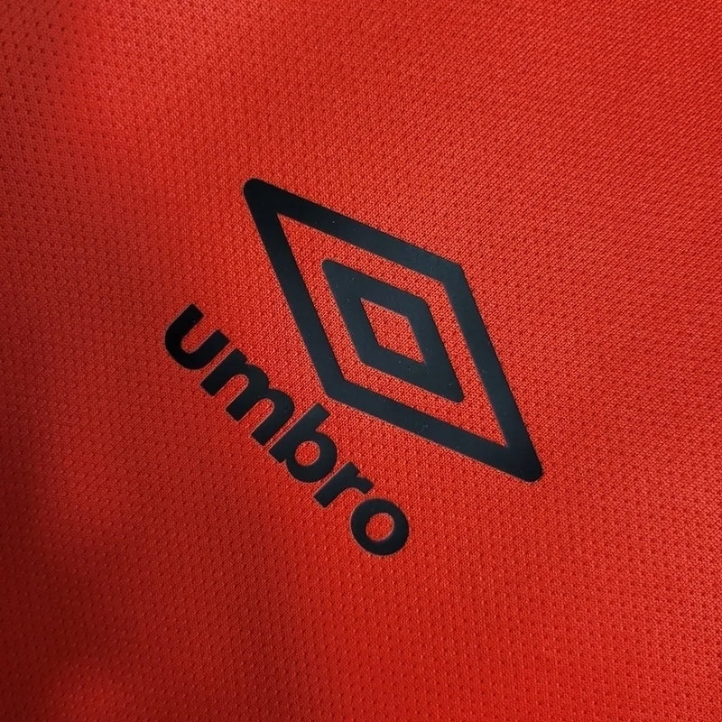 Camisa Athletico Paranaense I 23/24 - Feminina Umbro - Vermelho e Preto